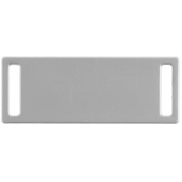 Шильдик металлический Kova, серебристый