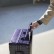 Чемодан Aluminum Frame PC Luggage V1, фиолетовый