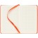 Блокнот Cluster Mini в клетку, оранжевый