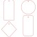 Этикетка бумажная на заказ Paper, S