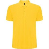 Футболка поло PEGASO PREMIUM мужская, ЖЕЛТЫЙ