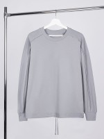 Свитшот унисекс Vozduh, светло-серый