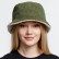 Панама Bucket двусторонняя утепленная, хаки с бежевым