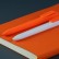 Ручка шариковая Swiper SQ Soft Touch, оранжевая