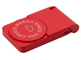 Магнитный внешний аккумулятор MagnIQ, 5000 mAh с тампопечатью