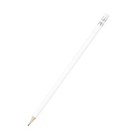 Карандаш с цветным корпусом Largo, белый