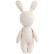Мягкая игрушка Beastie Toys, заяц с белым шарфом