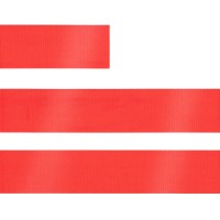 Лента сатиновая Satin 20 XXL, красная, 230 см