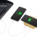 USB-хаб с беспроводной зарядкой из бамбука Plato, 5 Вт