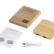 USB-хаб с беспроводной зарядкой из бамбука Plato, 5 Вт