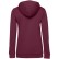 Толстовка с капюшоном женская Hoodie, бордовая
