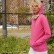 Толстовка с капюшоном женская Hoodie, бордовая