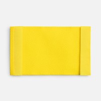 Лейбл тканевый Epsilon, M, желтый