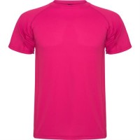 Спортивная футболка MONTECARLO мужская, ТЕМНО-РОЗОВЫЙ