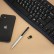 Ручка шариковая металлическая Jobs soft-touch с флеш-картой на 8 Гб