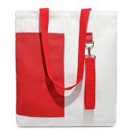 Сумка для покупок BANSHEE TO GO 325 г/м², красная/красная