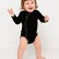 Боди детское Baby Prime, черное