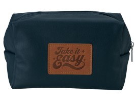 Косметичка из эко-кожи Enio с патчами