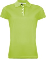 Рубашка поло женская Performer Women 180 зеленое яблоко