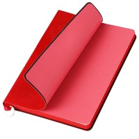 Ежедневник A5 недатированный Impero в мягком переплёте, красный