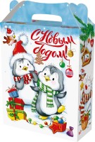 БАУЛ ПОДАРОК ХРОМ &quot;БЕЛОСНЕЖНЫЙ&quot; С АНИМАЦИЕЙ