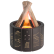 Светодиодный USB увлажнитель-аромадиффузор Bonfire с пультом Д/У, чёрный