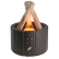 Светодиодный USB увлажнитель-аромадиффузор Bonfire с пультом Д/У, чёрный