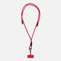 Кабель-ланьярд energyFlex Power Delivery 60 Вт, красный