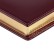 Ежедневник Luxe, недатированный, бордовый