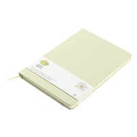 Блокнот из растительного сырья Tutti Frutti в твёрдом переплёте, киви