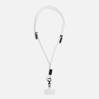 Кабель-ланьярд energyFlex Power Delivery 60 Вт, белый