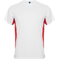Спортивная футболка TOKYO мужская, БЕЛЫЙ/КРАСНЫЙ