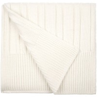 Шарф Knit Beat, белый (молочный)