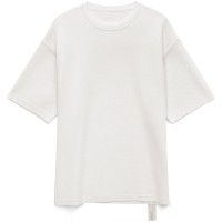 Джемпер с коротким рукавом Siluetti Volumica, молочно-белый