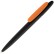 Ручка шариковая Prodir DS5 TRR-P Soft Touch, черная с оранжевым