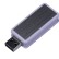 USB 2.0- флешка промо на 64 Гб прямоугольной формы, выдвижной механизм