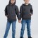 Худи детское Kirenga Kids 2.0, темно-серое (графит)