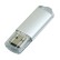 USB 2.0- флешка на 64 Гб с прозрачным колпачком