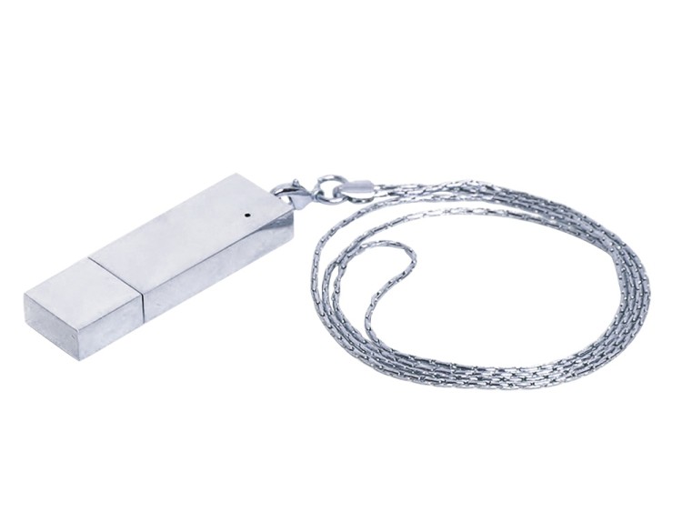 USB 2.0- флешка на 64 Гб в виде металлического слитка