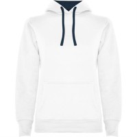 Толстовка URBAN WOMAN женская, БЕЛЫЙ/МОРСКОЙ СИНИЙ