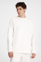 Свитшот унисекс S1, молочно-белый