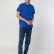 Рубашка поло мужская Spring 210, ярко-синяя (royal)
