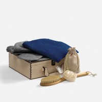 Банный набор Great Heat Therapy, мужской, темно-синий