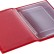 Обложка для автодокументов Twill, красная
