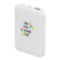 Внешний аккумулятор Fluffy, 5000 Mah, белый