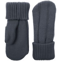 Варежки Knit Beat, серые (графит)