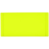 Лейбл из ПВХ Dzeta, S, желтый неон