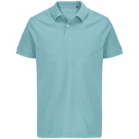 Рубашка поло женская Pacific Women, голубая (морская волна)