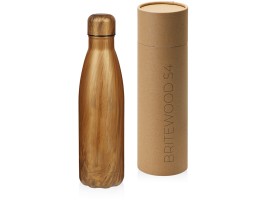 Вакуумная термобутылка Britewood S4, 500 мл, крафтовый тубус