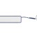 Внешний аккумулятор Сатурн, 2200 mAh